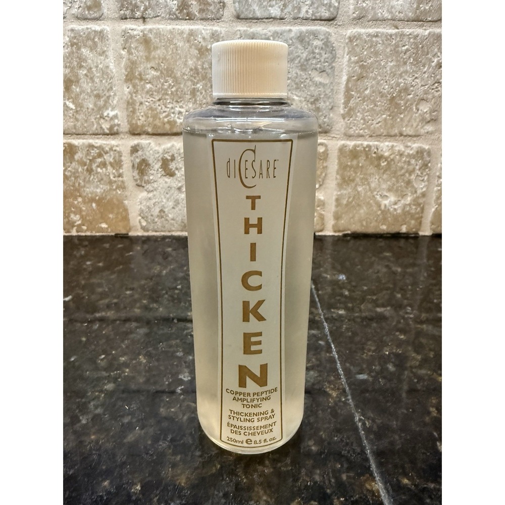 DiCesare Copper Peptide Amplifying Tonic, Hair‎ Thickening Styling Spray, New
